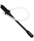 Electric Oil Pump For Fast Fuel Transfer And High Flow Siphon Pump For Quick Liquid Extraction In Vehicles And Equipment Durable Lightweight And Easy To Use black pump with clear hose