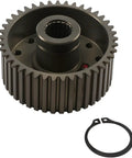 Real Deal Heavy Duty Replacement Clutch Hub For Harley Davidson FLHR Road King FLHRC Classic Belt Drive Systems 1994 To 2013 with retaining ring.
