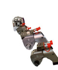 Heavy Duty Hydraulic Torque Wrench With 1.5 Inch Square Drive And 2000 Nm Adjustable Output No Sweat Double Acting Pump Rock Solid Anti Reverse Pawl M36 Bolt Included Built Tough For Any Gritty Shop Job, showcasing high-capacity attachments.