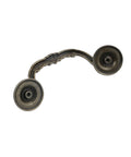 10 Pack Zinc Alloy Cabinet Drawer Pull Handles With Bronze Tone Finish 5 Inch Length 125mm Includes Mounting Screws Durable Electroplated