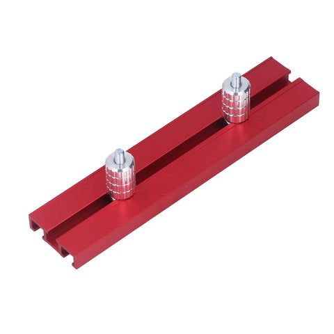 Pro Shop Woodworking Planing Stop And Bench Clamp Kit Featuring Snug Grip Aluminum Build with two aluminum knobs for precise clamping.