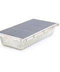 Genuine OEM Replacement Part Pro Universal Burner Kit for Commercial Fryers, silver with mesh top, angled view
