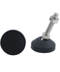 Premium Adjustable Furniture Feet 4 Pack Reinforced Nylon Base M10x50mm Thread Glides Heavy Duty Table and Sofa Levelers