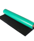 ESD soldering mat roll, green rubber surface, anti-static, 23.7 x 118 in