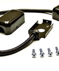 Power Transfer Kit For Electrified Exit Doors 20 Inch Alarmed Door Security Wire Conduit In Oil Rubbed Bronze with screws