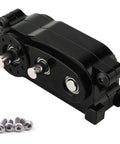 Beefed-Up All Metal Front Planetary Transmission With Prefixal Gearbox And Hardened Steel Drive Shaft For 1/10 RC Crawler, black