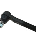 All In One Heavy Duty Steering Kit With Tie Rod End, Drag Link, And Adjusting Sleeves Six Piece Set For Front Inner Tie Rod, Front Outer Tie Rod, Upper And Lower Drag Links, Pitman Arm Sleeve Replacement, black tie rod end with threaded stud