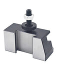 Heavy Duty Wedge Type Piston Quick Change Tool Post For CNC And Mini Lathes, steel construction, designed for quick setup.