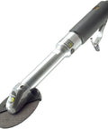 Professional Grade Corner Angle Grinder Heavy Duty Power Tool with steel body and angled disc for precision grinding.