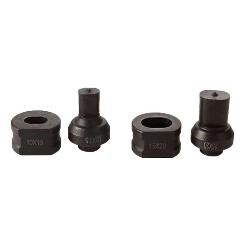 Oval Hydraulic Punching And Notching Die For Trimming And Metalworking Machines Heavy Duty Chrome Steel Construction 8x12mm Die Size