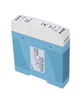 DIN Rail Power Supply 24W 24V 1A Industrial Grade With Full Range 85-264VAC Input For Automation Control Systems Durable Rugged Overload Protected And Plug and Play Mounting, blue housing