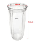 Replacement Blade Kit With 32 Oz Cup And Lid For NutriBullet Blenders Pro 1000 Select 2 0 And Blender Combo Fits 1200W Cup Dimensions