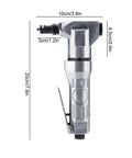 Heavy Duty Handheld Air Nibbler for auto body and sheet metal cutting, pneumatic metal cutter 2800 RPM with high hardness blade