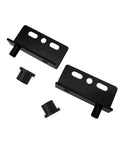 Heavy Duty Pivot Hinges 2pcs Super Strong Shaft Door Bushing For Reliable And Safer Home Improvement Hardware, black steel hinges.