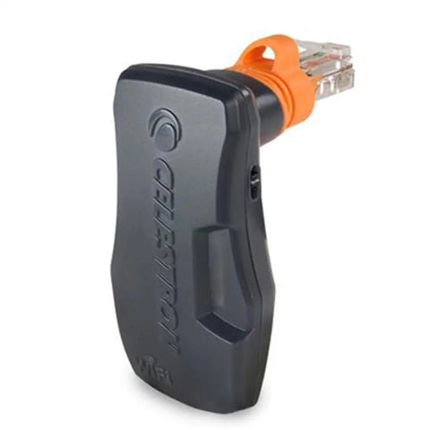 SkyPortal Wireless WiFi Module For Telescope Control device with orange connector and brand logo visible