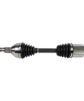 Left Front Driver Side CV Axle Shaft Assembly For Cars Heat Treated Quiet Ride Tech Premium Strength Extensive Quality Control Lifetime Warranty Built For Long Lasting Smooth Performance, front view