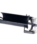 Pro Grade Heavy Duty Cable Puller Sheave For Smooth Cable Feeding Into 3-Inch Conduit with steel pulley and black frame