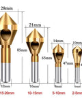 Badass 10mm Deburring And Countersink Drill Bits Made From High Speed Steel With Slick Spiral Flutes For Tough Cutting Across Metal Wood And Plastic Shop Rigs Without Clogging Or Kick Back shown with various sizes