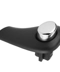 Replace Your Worn Out Button Shift Handle With This Durable Hard Plastic Gear Shift Knob For 2003 To 2006 Automatic Transmission Cars black chrome button