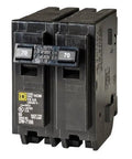 70 Amp Plug On Circuit Breaker Bulk Pack for Home Electrical Panels, One Pole and Two Pole Standard Breakers, durable design, works in Homeline load centers