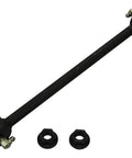 Heavy Duty Suspension Stabilizer Bar Link For Toyota Highlander And Compatible Lexus And Toyota SUVs Replaces Worn Links For A Smoother Ride And Improved Handling With Durable Steel Construction, black steel link with grease fittings and nuts