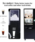 High Capacity Self Serve Coffee Vending Machine, Automatic Commercial Dispenser With Round The Clock Freshly Ground Coffee