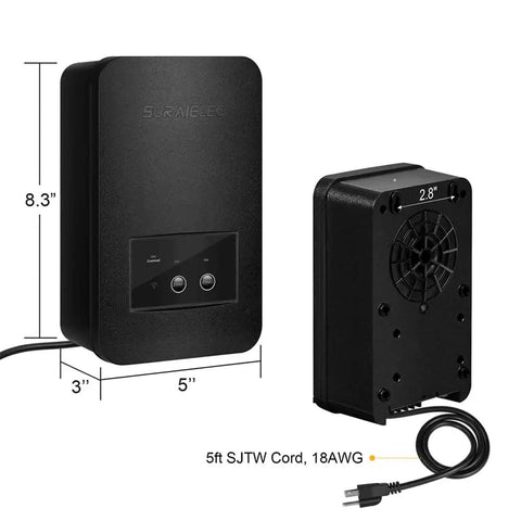 Smart 200W Low Voltage Landscape Transformer With 2.4GHz WiFi Schedule And Timer Alexa And Google Assistant Compatible Independent Zone Control 120V AC To 12V Or 15V Output For Garden And Path Lighting