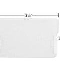 Clear Plastic Drawer Dividers Set 16 Pack For Small Cabinets And Tool Chests Create Custom Storage Inserts And Neat Small Parts Organizer
