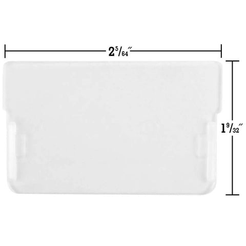 Clear Plastic Drawer Dividers Set 16 Pack For Small Cabinets And Tool Chests Create Custom Storage Inserts And Neat Small Parts Organizer