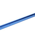 Aluminum Miter Track Jig 800mm T Slot for Router Table Fence Setup in anodized blue aluminum alloy with screws visible