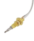 Heavy Duty Gas Stove Thermocouple With Copper Sensor Head And Fast Screw Base for built in burners detail close-up