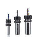 Heavy Duty Lathe Extension Rod With Shock Resistant Build For Cnc Milling Lathes And Shop Machines To Kill Wobble And Deliver Rock Smooth Cuts Through Heavy Grind Jobs Daily, showing three tool holders with different cutting bits.