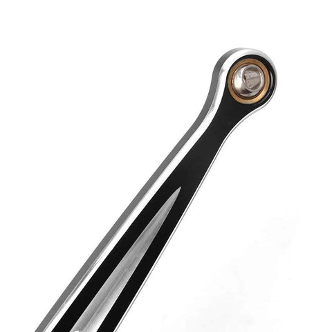 Black CNC Gear Wing Shift Linkage Shifter For Harley Touring Bikes 1980 To 2019 Fits Electra Glide Road Glide Street Glide Road King Softail Dyna Wide Glide Trike, black CNC aluminum linkage arm close-up