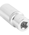Close-up of a 19mm deep socket from the 24 Piece Metric Socket Set With Deep And Shallow Sockets 8mm To 19mm Thin Wall Design For Tight Spaces