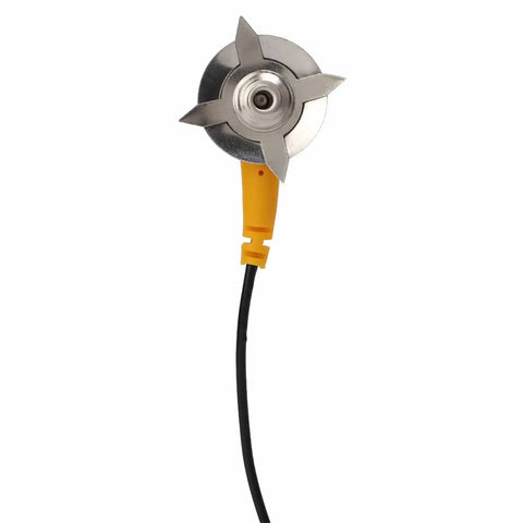 Star-shaped stainless steel clip of Anti Static Grounding Wire Set 5 Pack With Stainless Steel Clips 2mm Diameter For Electronics Repair Workbench ESD Protection Pro Grade For PCB Assembly Stations And Sensitive Equipment Maintenance, close-up view