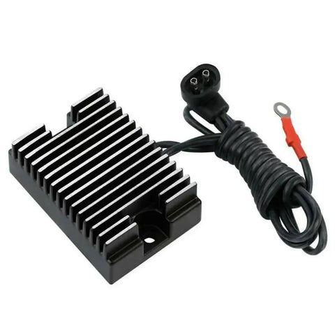 Voltage Rectifier And Regulator For Dyna Glide Super 1340 Motorcycle 1999 2003 Beefed Up High Efficiency Synchronous Rectifier With Low Heat Durable Electrical Regulator For Bikes features compact design and heat sink fins