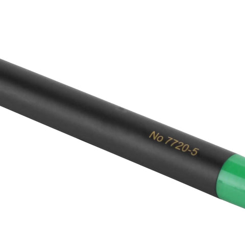 Close-up of Pro Grade Automatic Watch Lubricant Oiler Pen showing No 7720-5 detail and green tip for precision watch repair