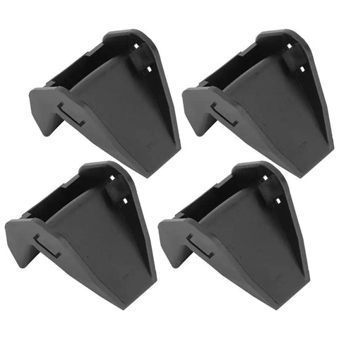 4 Pack Tire Changer Jaw Protectors Clamp Covers Guard Protective Covers For Wheel Rims Prevent Scratches During Tire Changes Pro Grade ABS Guard Material Tire Machine Gear For Pros And DIY Mechanics