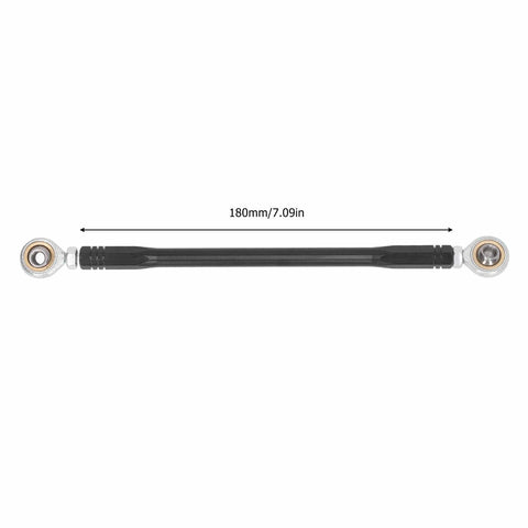 High Performance Aluminum Motorcycle Gear Shift Lever 180mm Linkage Bar With Rear Seat Footpegs, Durable Alloy Shifter Arm
