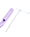 Engine Block Thread Repair Insert Kit M3 Thread for Steel Cast Iron and Aluminum tools, including handle and tool insert.