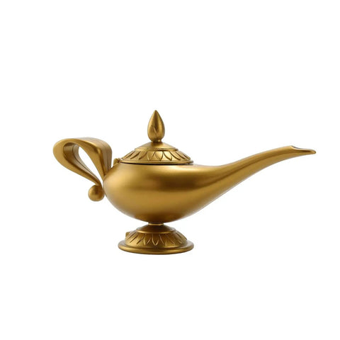 Aladdin Genie Lamp LED Mood Light 10 Inch Blue And White Mood Lighting Figure Collectible Genie Lamp Decor Epic Glow Night Light