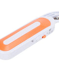 Heavy Hitter Cordless Electric Fabric Scissors Rechargeable Power Cutting Shears With Ergonomic Handle For No Sweat Sewing Tasks close-up of the cutting blade and handle.