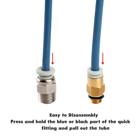 Hella Smooth Low Friction Bowden Tube For 3D Printers Using High Lubricity XS Series Material Optimized For 1.75Mm Filament To Crush Clogs And Deliver Sweet Print Quality Without Any Messy Slippage