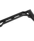 SS8-R Airsoft Fixed Stock With Lightweight Polymer Build showing side view, integrated QD sling socket visible