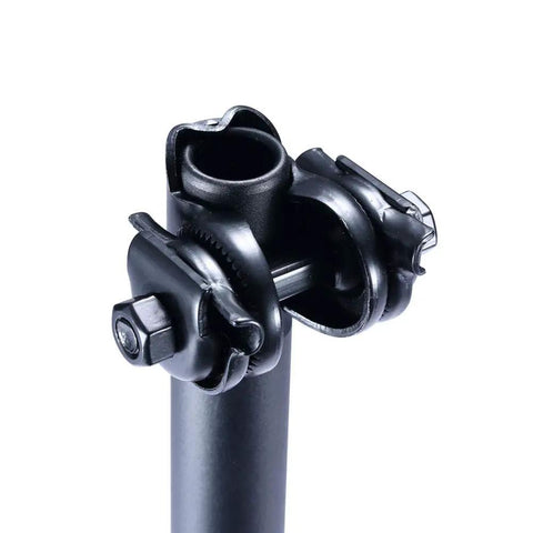 Beefed Up Bike Seat Clamp Adapter For Standard Rail Saddles Fits Mountain Road And Dirt Bikes Seven Eighths Inch Inside Diameter Steel