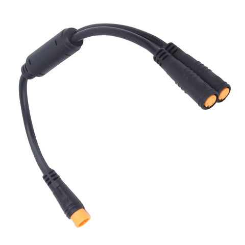 Y Splitter Cable For E Bike Sensor And Brake System, Easy Sensor Connection Accessory For BBS01 BBS02, Faster Shifts, Smoother Ride, Prevent Gear Damage And Keeps Power Flowing