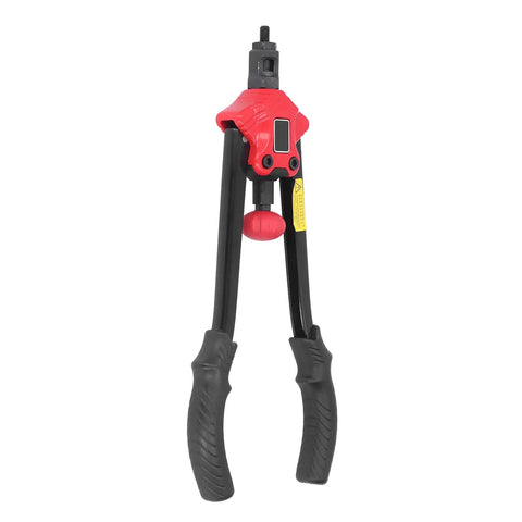 Rivet Nut Kit With High Carbon Steel Hand Riveting Pliers M3 To M10 Capacity Sliding Socket Handle shown vertically.