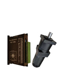 High Torque Brushless DC Motor With Permanent Magnets, 24V 105W, Includes Driver And Gearbox Reducer Kit, Deceleration Servo Motor