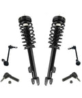 Premium 8 Piece Front Outer Rear Tie Rod End Kit For Chrysler 300 Dodge Challenger Charger 2009 To 2010 with suspension components.