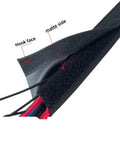 Waterproof Reusable Cable Management Sleeve 15M Length With 15 to 100mm Inner Diameter Nylon Hook and Loop PVC Abrasion Resistant Flame Resistant Sheath